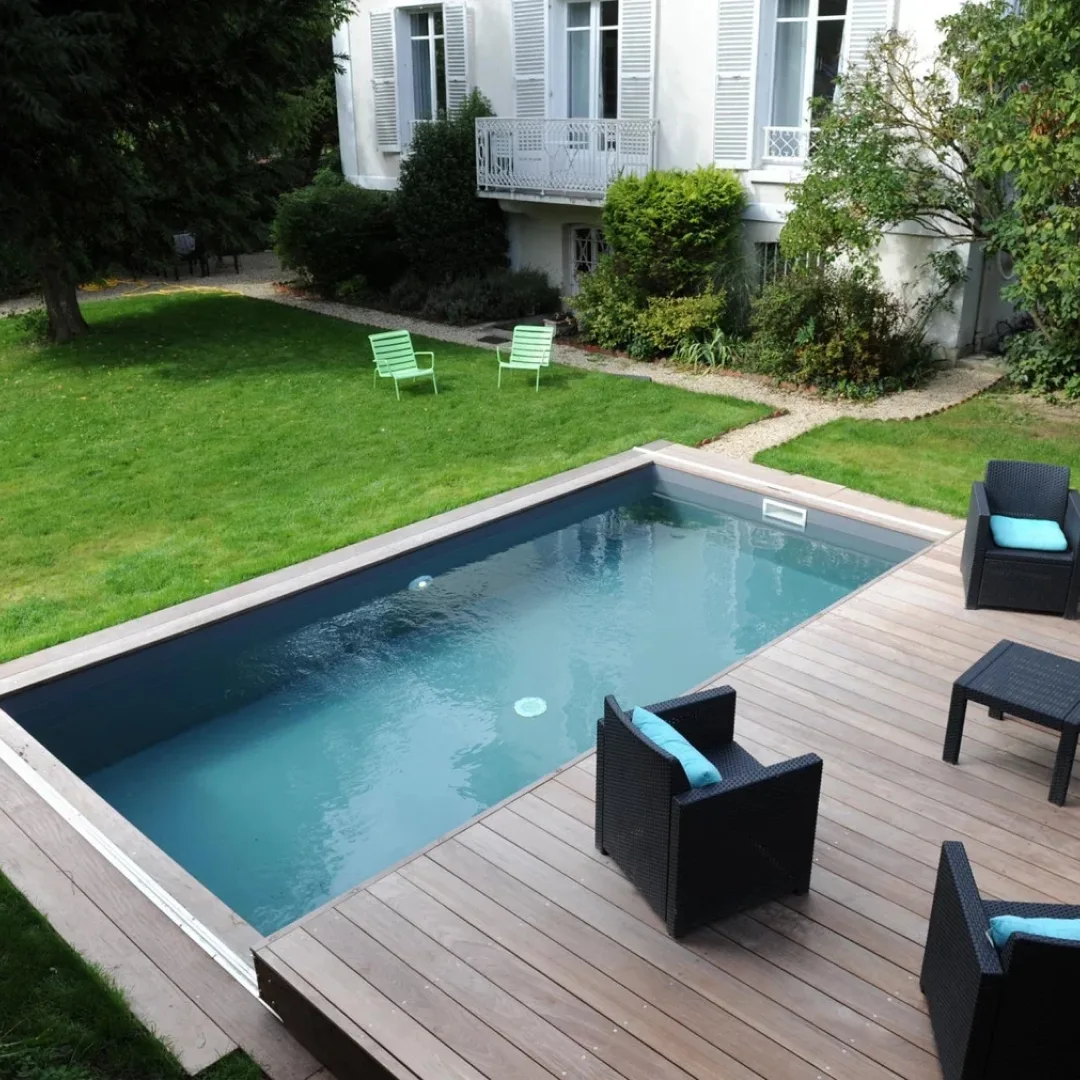 Раздвижная терраса для бассейна в Таганроге