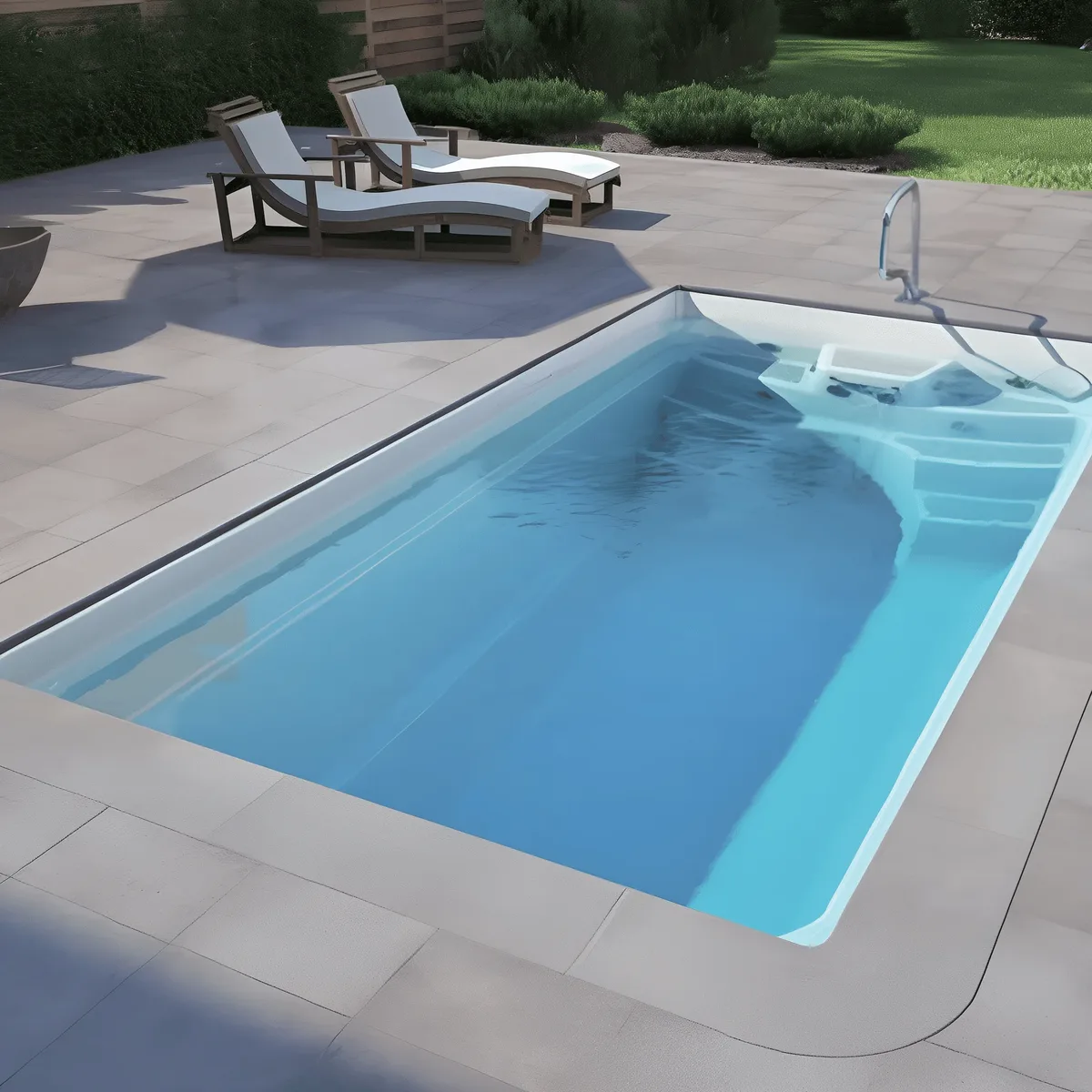 Композитный бассейн Laguna 5 — вид сверху в Таганроге