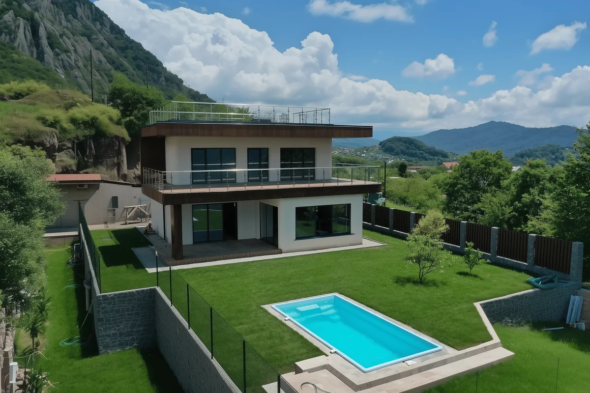 Композитный бассейн Laguna 6 — визуализация в Таганроге