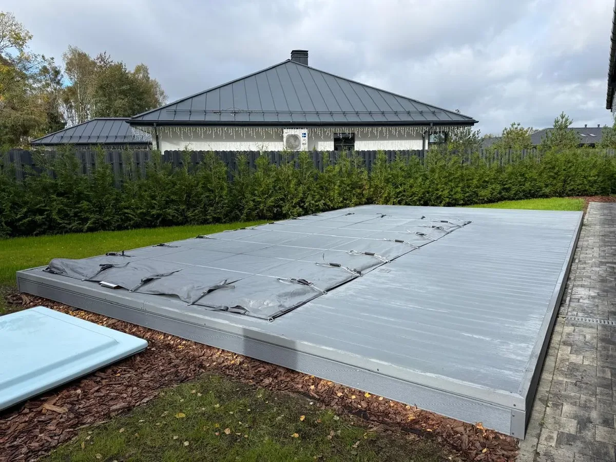 Покрывало Laguna Cover Mesh — установка в Таганроге