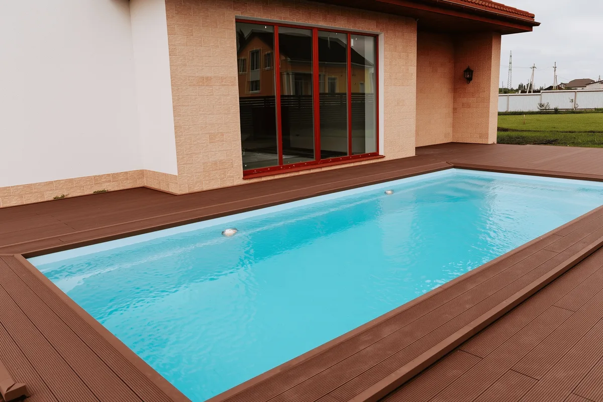 Композитный бассейн Laguna 8 — вид сверху в Таганроге