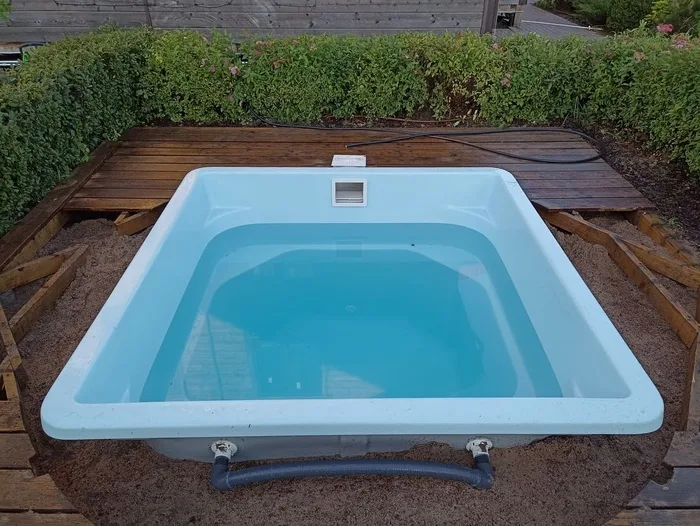 Композитная купель Laguna 2 — установка в Таганроге